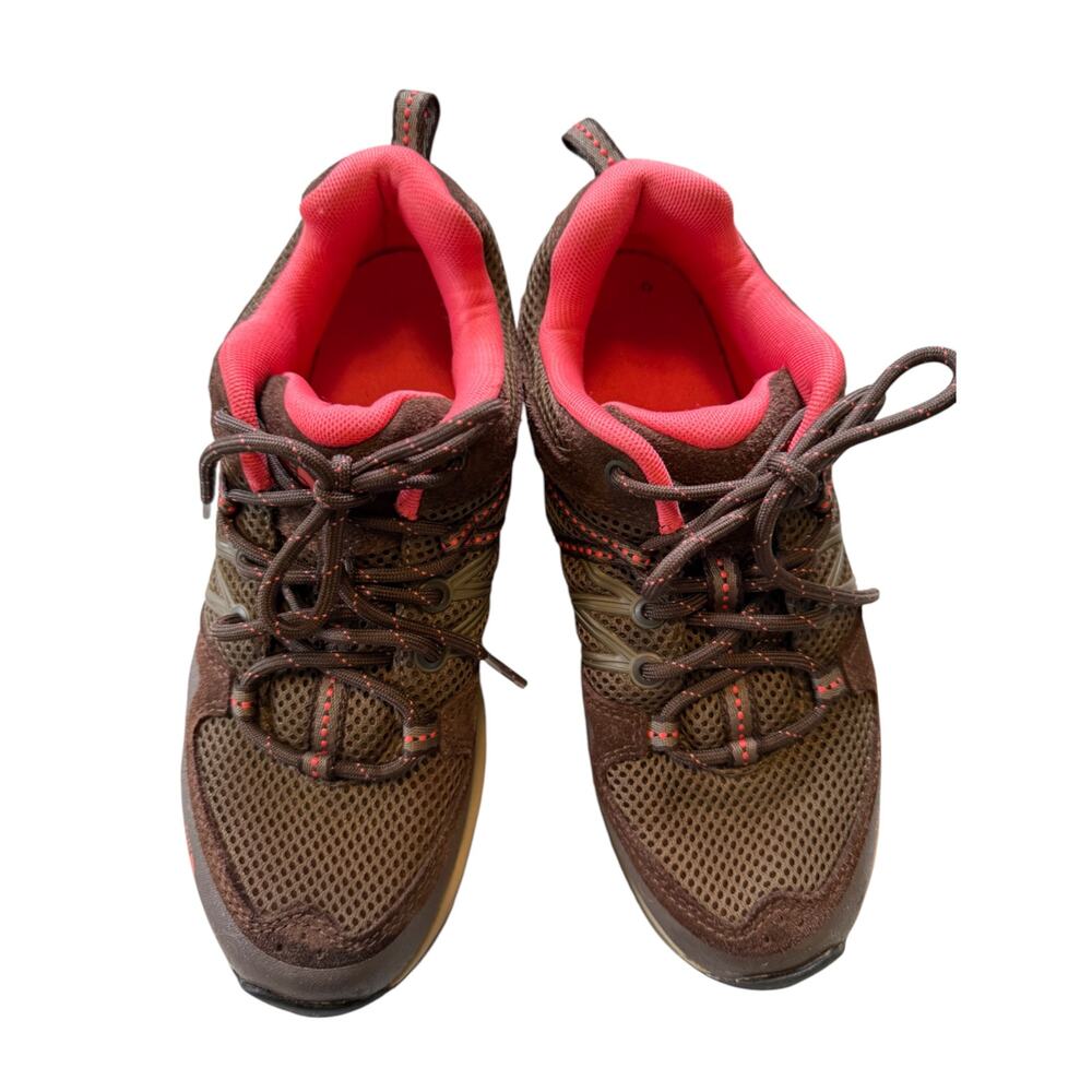 North Face Brown & Pink Sneaker - EUC Hiking, Nature, Trail
